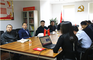 济南市委组织部调研组莅临抖圈信息调研党建工作